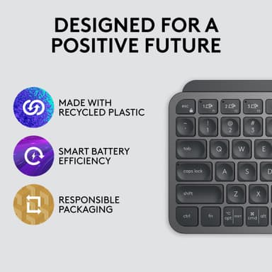 Logitech MX Keys Mini trådlöst tangentbord (grafit)