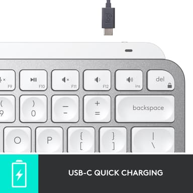 Logitech MX Keys Mini trådlöst tangentbord (grått)