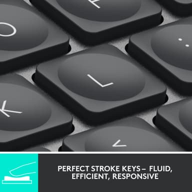 Logitech MX Keys Mini trådlöst tangentbord (grafit)