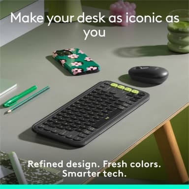 Logitech Pop Icon tangentbord (grafit)