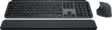 Logitech MX Keys S trådlöst tangentbord och muspaket (grafit)