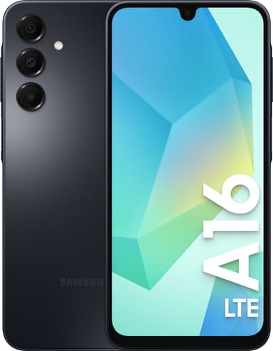 Samsung Galaxy A16 LTE smartphone 4/128GB (svart)