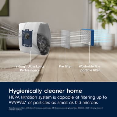 Electrolux 800 Dammsugare med påse EB81A3UG