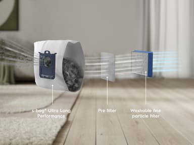 Electrolux 800 Dammsugare med påse EB81A3UG