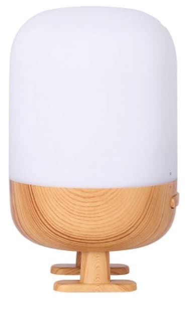 Luftfuktare med högtalare och lampa, Ljus trädesign