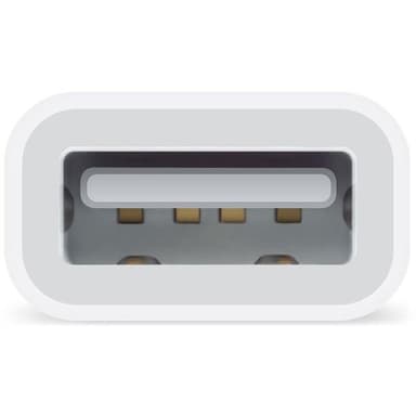 Apple Lightning till USB kameraadapter, vit (MD821ZM/A)