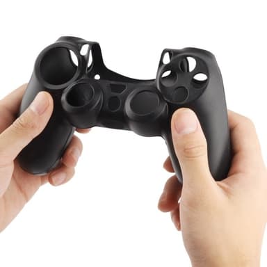 Silikonskydd till PS4 handkontroll - Svart