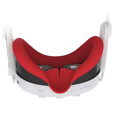Meta Quest 3 Ögonmask dammtät skyddsöverdrag med nässtöd - Vit