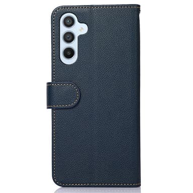 KHAZNEH Plånboksfodral till Samsung Galaxy A35 - Blå/Brun