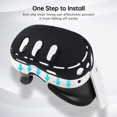 För Meta Quest 3 VR skyddande skal silikon Anti damm dropp skydd