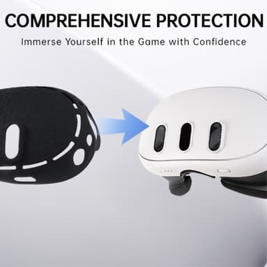 För Meta Quest 3 VR skyddande skal silikon Anti damm dropp skydd