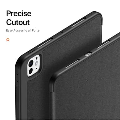 DUX DUCIS Domo iPad Pro 13 (2024) fodral Tri-Fold - Svart