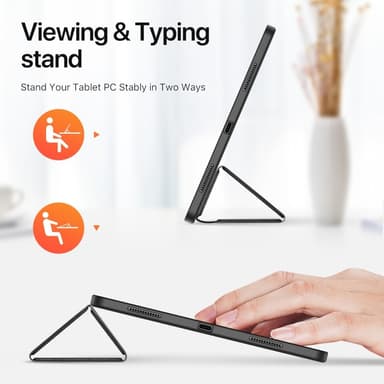 DUX DUCIS Domo iPad Pro 13 (2024) fodral Tri-Fold - Svart