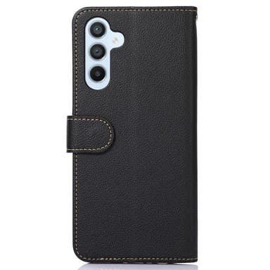 KHAZNEH Plånboksfodral till Samsung Galaxy A35 - Svart/Röd