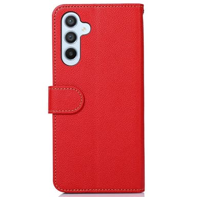 KHAZNEH Plånboksfodral till Samsung Galaxy A35 - Röd/Svart