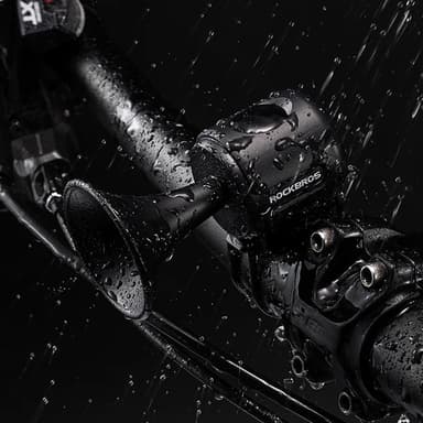Elektrisk Bike Bell Ringklocka Hög Decibel Cykelstyre - Röd