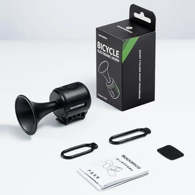Elektrisk Bike Bell Ringklocka Hög Decibel Cykelstyre - Röd