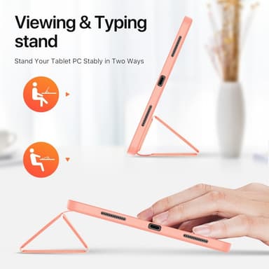 DUX DUCIS Domo iPad Pro 13 (2024) fodral Tri-Fold - Rosa