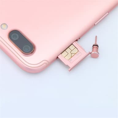 Dammtät 3,5 mm hörlursuttag Pluggpropp SIM-kort Matningsstift