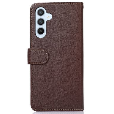 KHAZNEH Plånboksfodral till Samsung Galaxy A35 - Brun/Blå