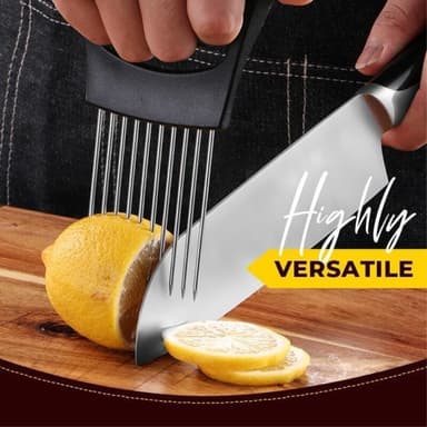 Hållare när du skivar Lök Kött Grönsaker Skivare