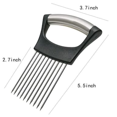 Hållare när du skivar Lök Kött Grönsaker Skivare