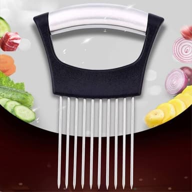 Hållare när du skivar Lök Kött Grönsaker Skivare