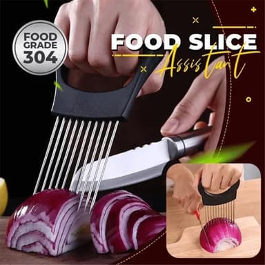 Hållare när du skivar Lök Kött Grönsaker Skivare