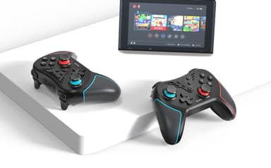 För Nintendo Switch Pro Wireless Controller Trådlös Handkontroll