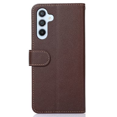 KHAZNEH Plånboksfodral till Samsung Galaxy A16 - Brun/Blå