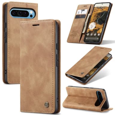 CASEME För Google Pixel 9 Pro XL Fodral Stativ Telefonfodral