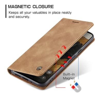 CASEME För Google Pixel 9 Pro XL Fodral Stativ Telefonfodral