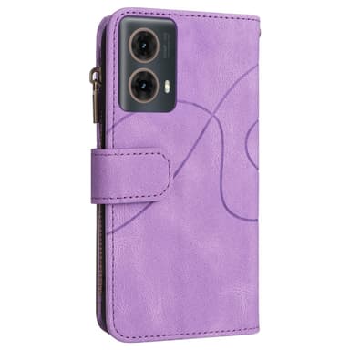 KS Plånboksfodral till Motorola Moto G85 - Lila