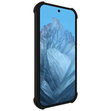 IMAK För Google Pixel 9 Pro XL TPU-fodral Stöttåligt Telefonskydd - Svart