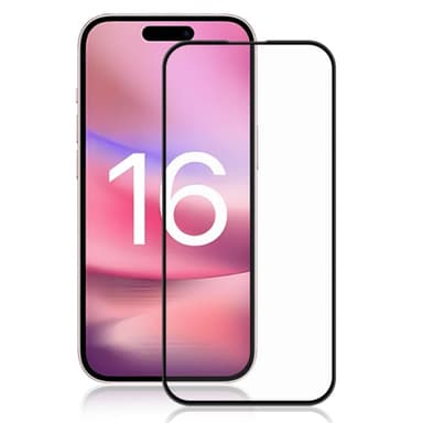 AMORUS till iPhone 16 Plus Härdat glas skärmskydd
