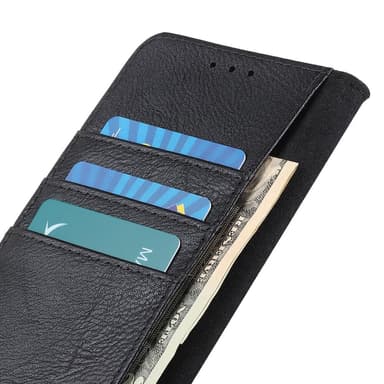 KHAZNEH för iPhone 16 Pro Max Plånboksfodral - Svart