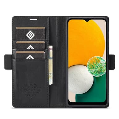 LC.IMEEKE Wallet Case Fodral till Samsung Galaxy S24 FE - Svart