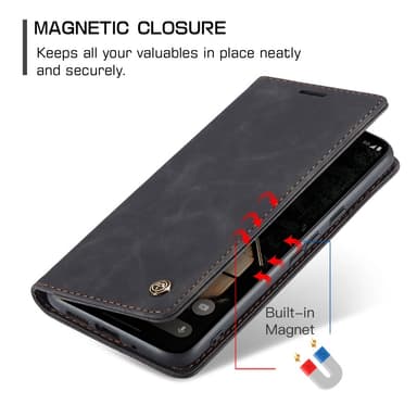CASEME För Google Pixel 9 Pro XL Fodral Stativ Telefonfodral