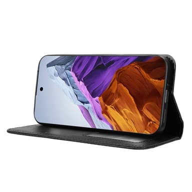 För Google Pixel 9 Pro XL Plånboksfodral Exklusivt Svart