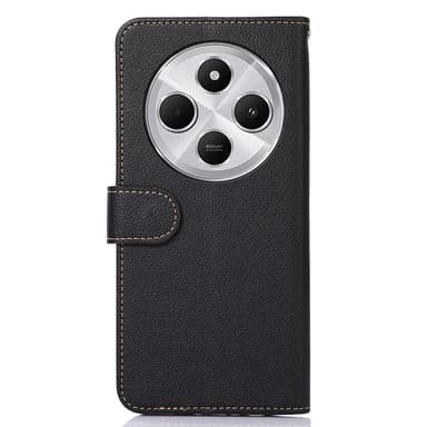KHAZNEH Plånboksfodral till Xiaomi Redmi 14C - Svart-Röd