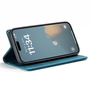 CASEME Plånboksfodral iPhone 16 Plus - Blå