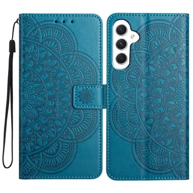 Till Samsung Galaxy A16 5G / A16 4G Fodral med Kortfack och Mandalamönster
