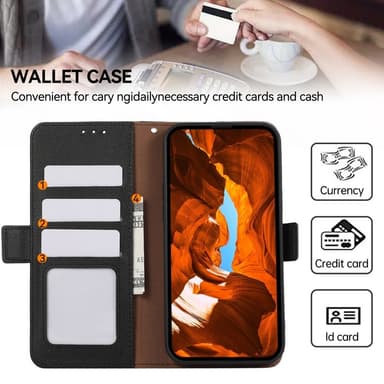 ABEEL För OnePlus Nord 4 Fodral Plånboksfodral Skal Telefonfodral RFID-blockerande
