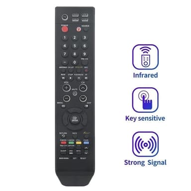 TV fjärrkontroll Ersättning för BN59-00599A Samsung TV
