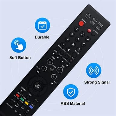 TV fjärrkontroll Ersättning för BN59-00599A Samsung TV