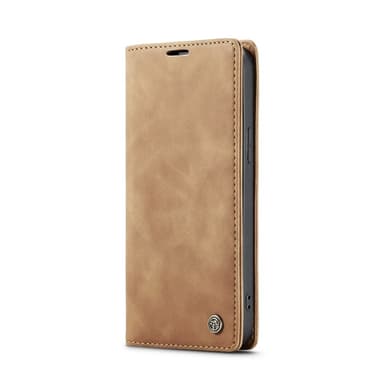 CASEME Plånboksfodral iPhone 16 Pro - Brun
