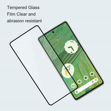 AMORUS till Pixel 9 / 9 Pro Härdat glas skärmskydd