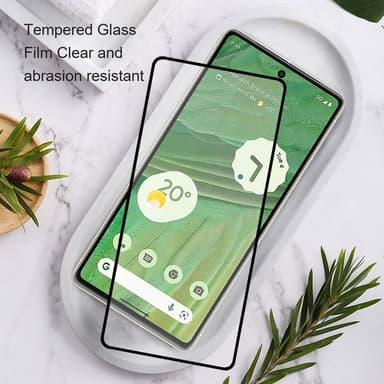 AMORUS till Pixel 9 / 9 Pro Härdat glas skärmskydd