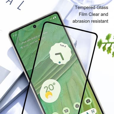 AMORUS till Pixel 9 / 9 Pro Härdat glas skärmskydd