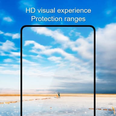 AMORUS till Pixel 9 / 9 Pro Härdat glas skärmskydd